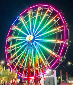 Rogers County Fair Ferris Wheel